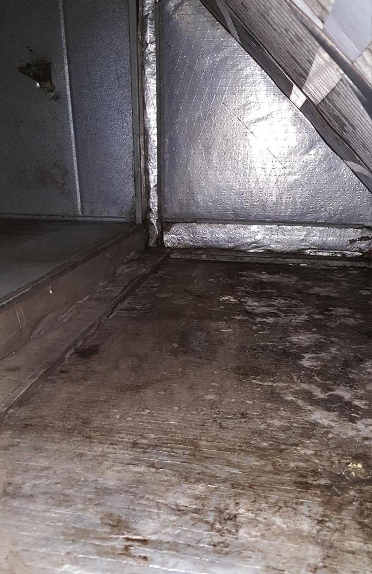 Air duct before duct encapsulation in Hattiesburg, MS